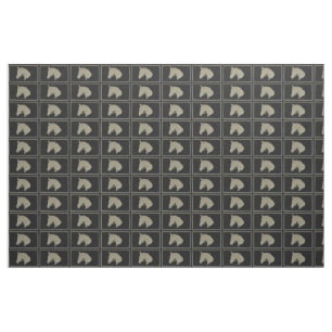 Horse Silhouette Fabric