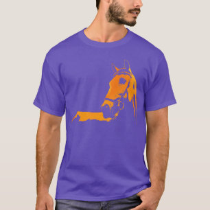 Horse Silhouette Horse Illustration Colourful gift T-Shirt