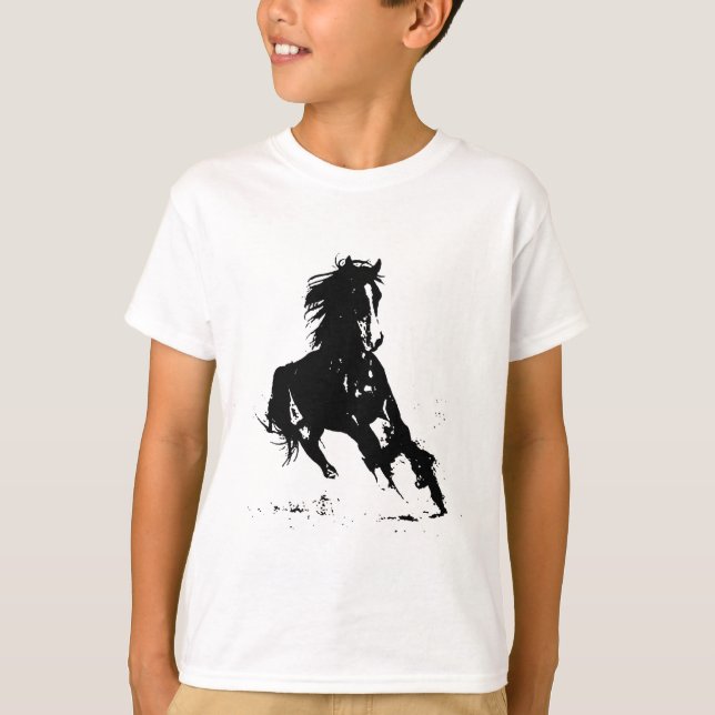 Horse Silhouette T-Shirt (Front)