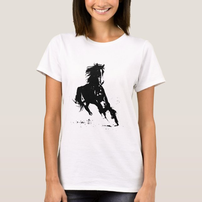 Horse Silhouette T-Shirt (Front)