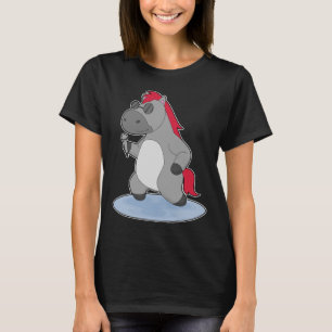 Horse Singer Microphone Singing T-Shirt