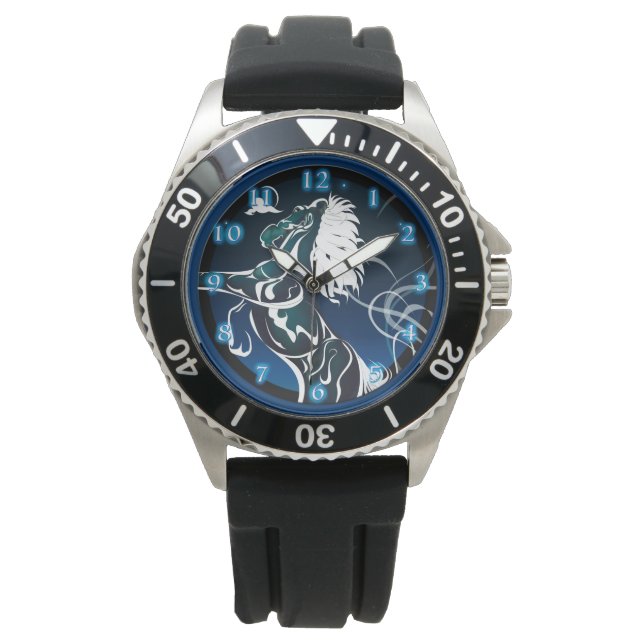 Horse Spirit BLACK HOLE SUN Watch (Front)