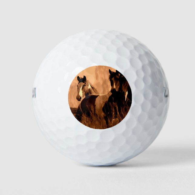 Horse Spirits Golf Balls (Front)