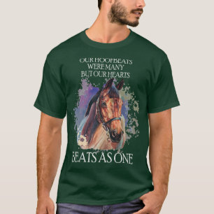 Horse Spiritual Motivation Equestrian Horse Rider  T-Shirt