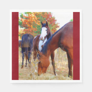 Horse Standard Luncheon Napkin