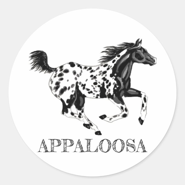 horse sticker (Front)