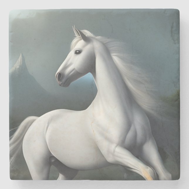 Horse Stone Coaster (Front)