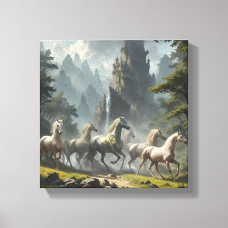 Horse Stretched Canvas Print