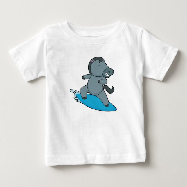 Horse Surfer Water sports Baby T-Shirt (Front)