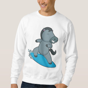 Horse Surfer Water sports Sweatshirt