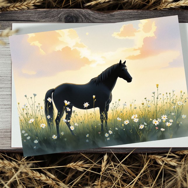 Horse Sympathy Card (May the memories you shared bring you comfort and peace.
)