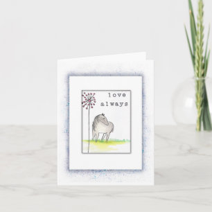 Horse Sympathy Card, For the Loss of a Beloved Pet Card
