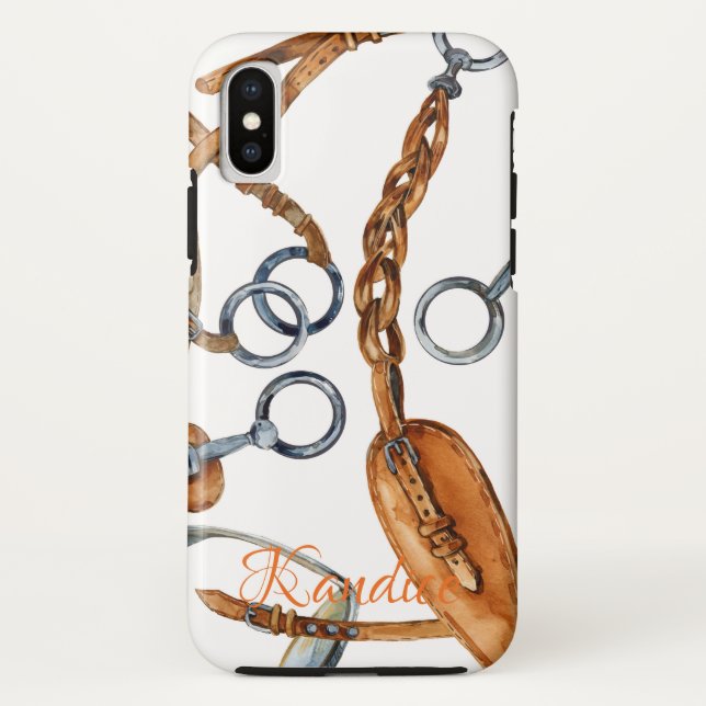 Horse Theme Phone Case (Back)