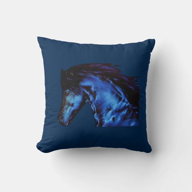 Horse Throw Pillow (Front)