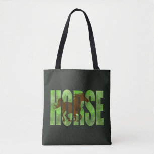 horse tote bag