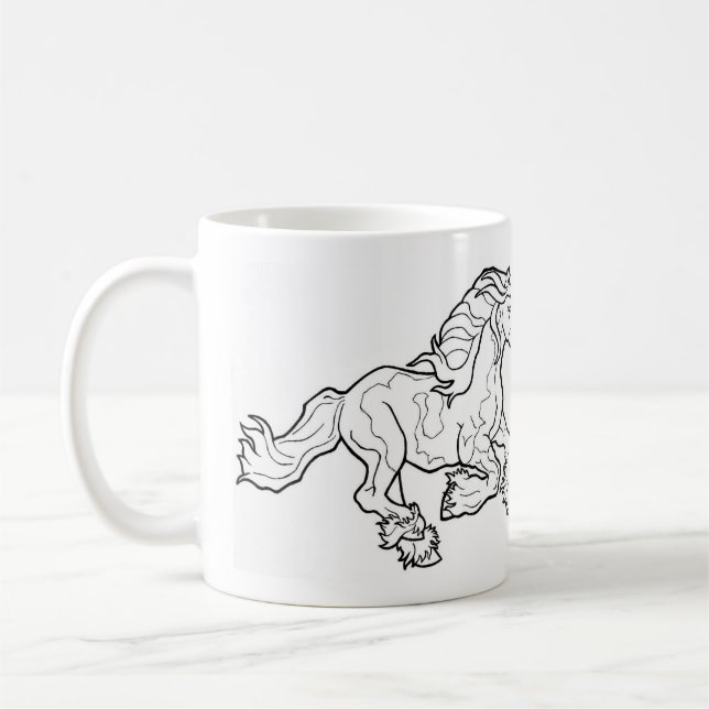 Horse Totem Mug (Left)