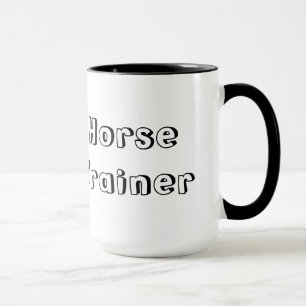 Horse Trainer Logo Mug