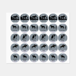 Horse Training tracking stickers