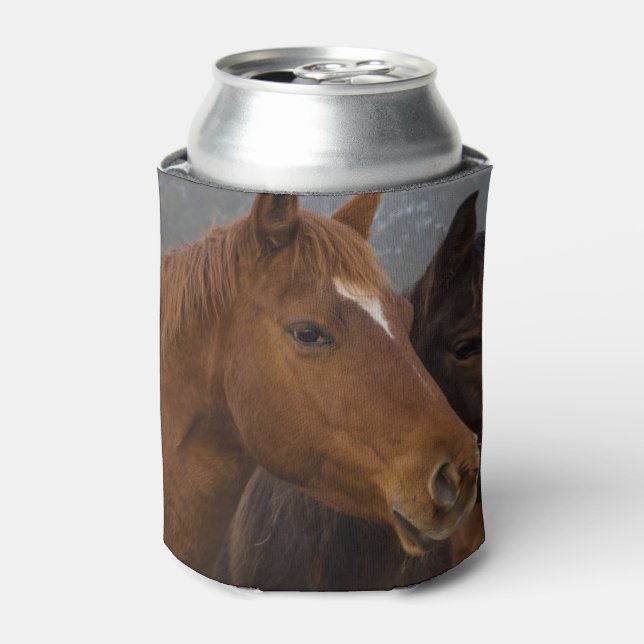 Horse Triplets Can Cooler (Can Front)