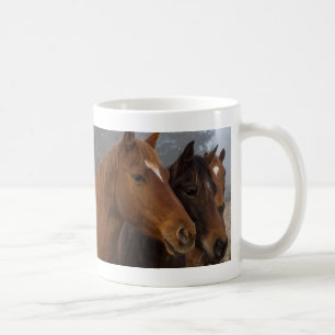 Horse Triplets Coffee Mug