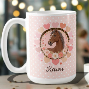 Horse Valentine Coffee Mug