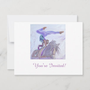 Horse Vaulting Invitation