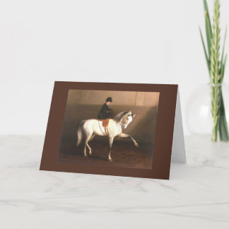 Horse Vintage Greeting Card
