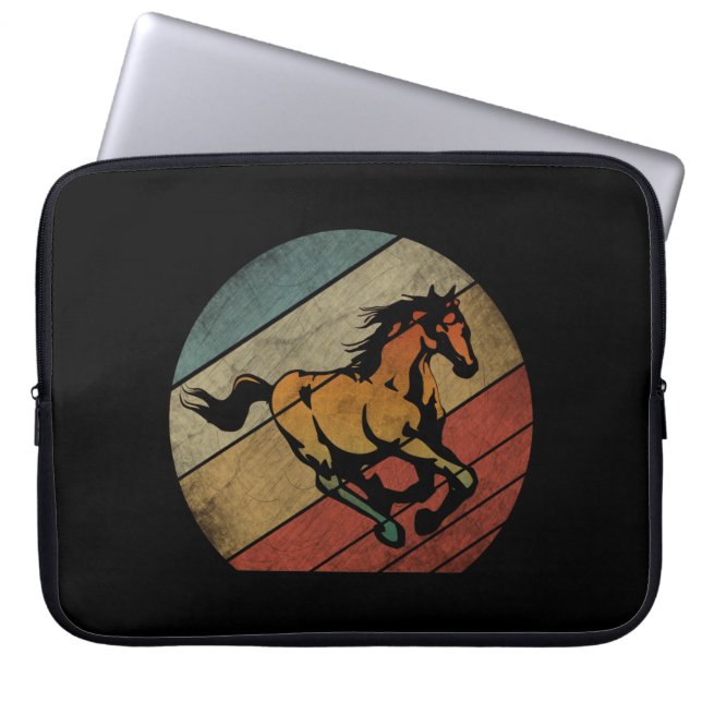 HORSE VINTAGE LAPTOP SLEEVE (Front)