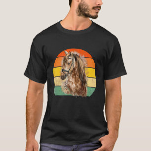 Horse Vintage Love Horses For Dad Mum Animal Horse T-Shirt