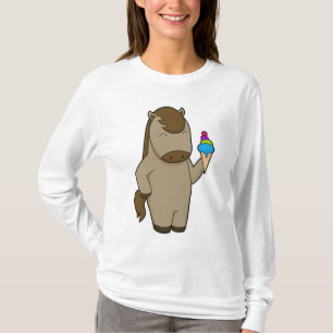 Horse Waffle ice cream T-Shirt