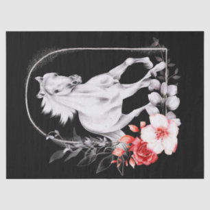 Horse Watercolor Tissue Paper