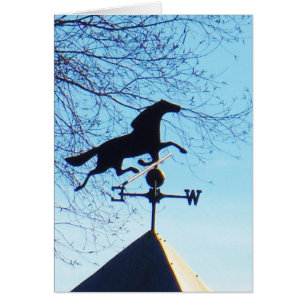 Horse Weather Vane Blue Sky