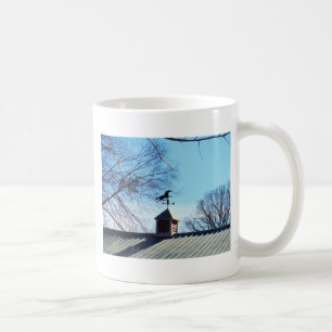 Horse Weather Vane Blue Sky Coffee Mug