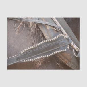 Horse Western Brown Vintage Rustic Decoupage Tissue Paper