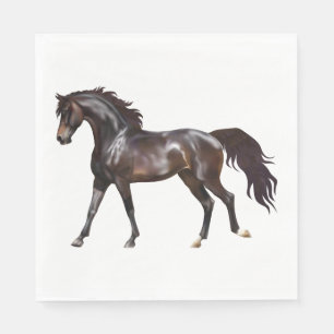 Horse Western Country Cowboy Equestrian Cowgirl Napkin
