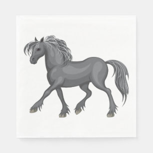 Horse Western Country Cowboy Equestrian Cowgirl Napkin