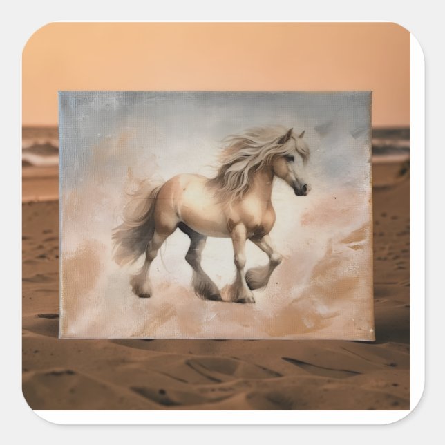 Horse Wings Sticker (Front)