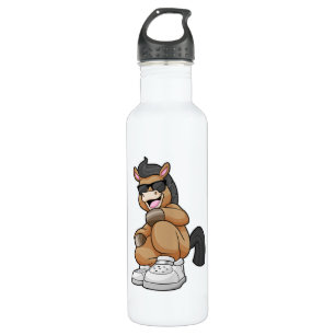 Horse with big Shoes 710 Ml Water Bottle