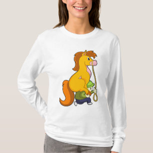 Horse with Boy.PNG T-Shirt
