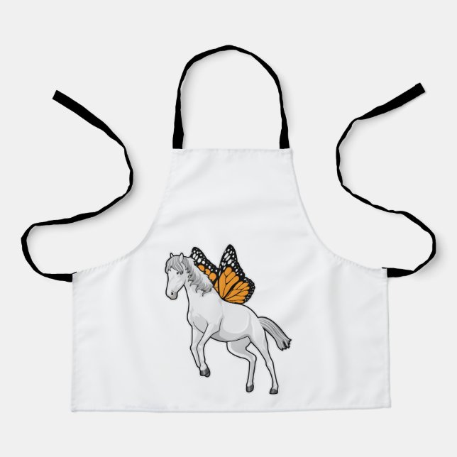 Horse with Butterfly Apron (Front)