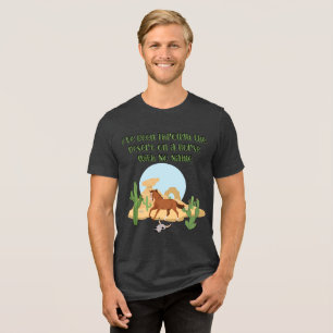 Horse With No Name Men's Bella+Canvas Dark Tri-Blend Shirt