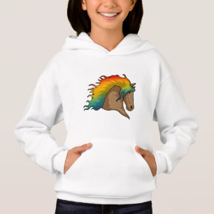 Horse with Rainbow Hairs