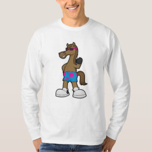 Horse with Sunglasses T-Shirt