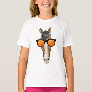 Horse with Sunglasses T-Shirt