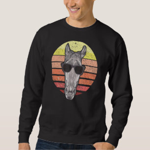 Horse Women's Equestrian Horseback Riding Men's Sweatshirt