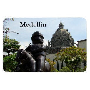 horseback botero magnet