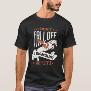 Horseback Riding Design For An Equestrian T-Shirt