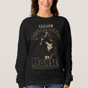 Horseback Riding Equestrian Horse Rider Horse Sweatshirt