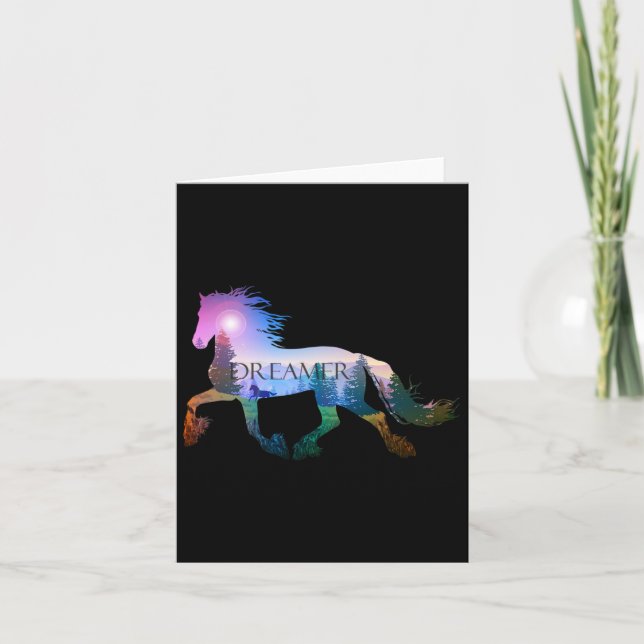 Horseback Riding Horse Lover  Card (Front)