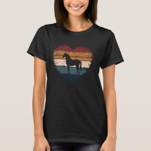 Horseback Riding Horse Lover Retro Vintage Horse G T-Shirt